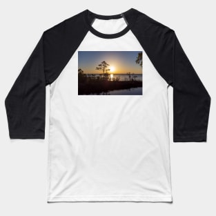 Sunset Escambia Bay Baseball T-Shirt